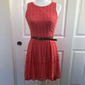 NWT Pink Lace Dress